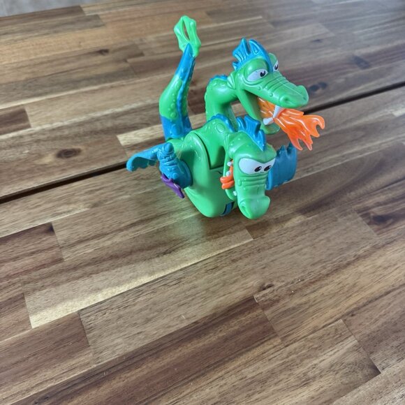 Fisher Price Great Adventures 2 Headed Sea Monster Serpent Dragon 1996 Toy - Picture 6 of 8